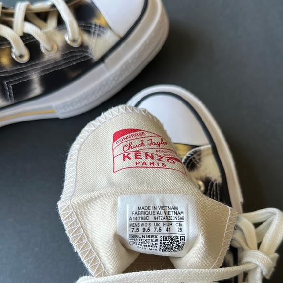 Brand New Converse x Kenzo Colab Chuck 70 Hi Top (unisex) W9.5 M7.5 - Picture 7 of 7